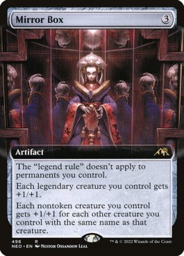 naokuroshop MTG [NEO][498][茶][R][EN][鏡の箱/Mirror Box]（foil） NM