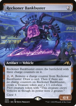 naokuroshop MTG [NEO][499][茶][R][EN][勢団の銀行破り/Reckoner Bankbuster]（foil） NM