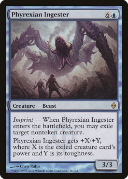 naokuroshop MTG [NPH][041][青][R][EN][ファイレクシアの摂取者/Phyrexian Ingester] NM