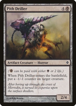 naokuroshop MTG [NPH][069][黒][C][EN][髄掘り/Pith Driller] NM