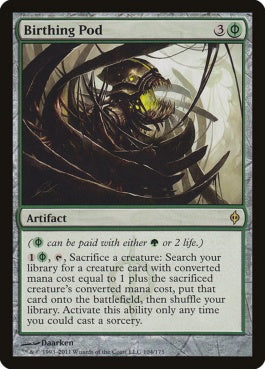 naokuroshop MTG [NPH][104][緑][R][EN][出産の殻/Birthing Pod] NM