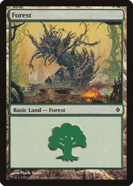 naokuroshop MTG [NPH][174][土地][C][EN][森/Forest] NM