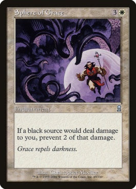 naokuroshop MTG [ODY][049][白][U][EN][優雅の領域/Sphere of Grace] NM