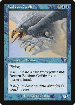 naokuroshop MTG [ODY][067][青][U][EN][ボールシャンのグリフィン/Balshan Griffin] NM