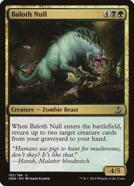 naokuroshop MTG [OGW][152][多][U][EN][ベイロスの虚身/Baloth Null] NM