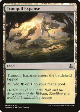 naokuroshop MTG [OGW][180][土地][U][EN][平穏なる広野/Tranquil Expanse] NM