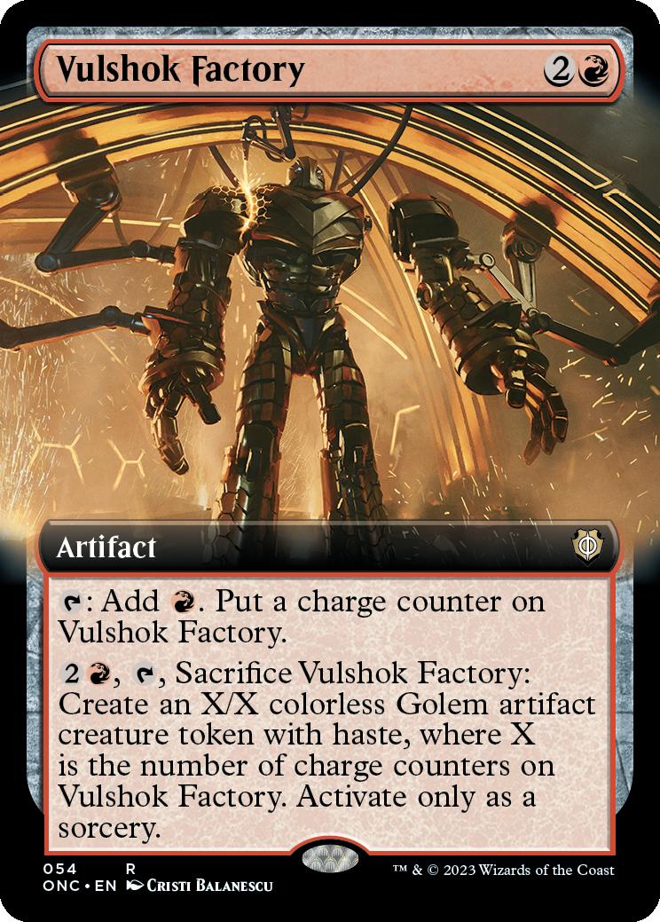 naokuroshop MTG [ONC][054][赤][R][EN][ヴァルショク工場/Vulshok Factory] NM