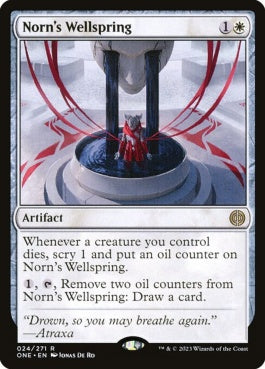 naokuroshop MTG [ONE][024][白][R][EN][ノーンの水源/Norn's Wellspring] NM