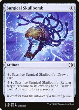 naokuroshop MTG [ONE][243][茶][C][EN][外科の頭蓋爆弾/Surgical Skullbomb]（foil） NM