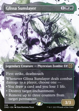 naokuroshop MTG [ONE][318][多][R][EN][グリッサ・サンスレイヤー/Glissa Sunslayer]（foil） NM