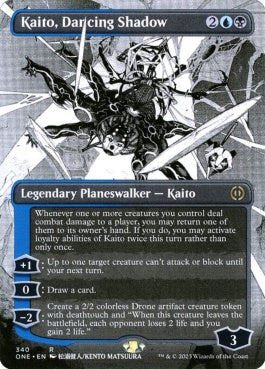 naokuroshop MTG [ONE][340][多][R][EN][踊る影、魁渡/Kaito, Dancing Shadow]（foil） NM