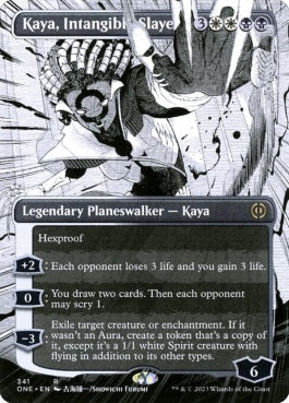 naokuroshop MTG [ONE][341][多][R][EN][無形の処刑者、ケイヤ/Kaya, Intangible Slayer]（foil） NM