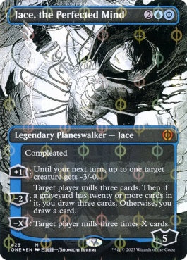 naokuroshop MTG [ONE][428][青][M][EN][完成化した精神、ジェイス/Jace, the Perfected Mind] NM