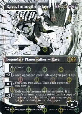 naokuroshop MTG [ONE][464][多][R][EN][無形の処刑者、ケイヤ/Kaya, Intangible Slayer] NM