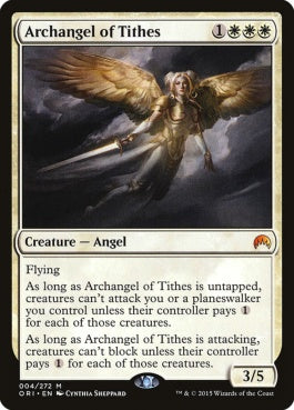 naokuroshop MTG [ORI][004][白][M][EN][徴税の大天使/Archangel of Tithes] NM