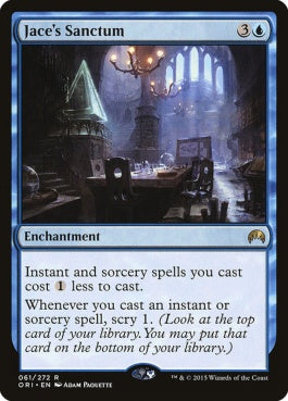 naokuroshop MTG [ORI][061][青][R][EN][ジェイスの聖域/Jace's Sanctum] NM