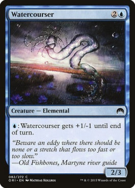 naokuroshop MTG [ORI][082][青][C][EN][狩漁者/Watercourser] NM