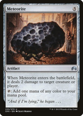 naokuroshop MTG [ORI][233][茶][U][EN][隕石/Meteorite] NM