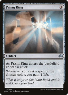 naokuroshop MTG [ORI][235][茶][U][EN][プリズムの指輪/Prism Ring] NM