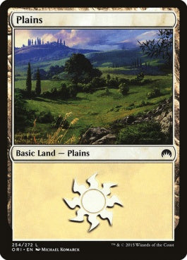 naokuroshop MTG [ORI][254][土地][C][EN][平地/Plains] NM