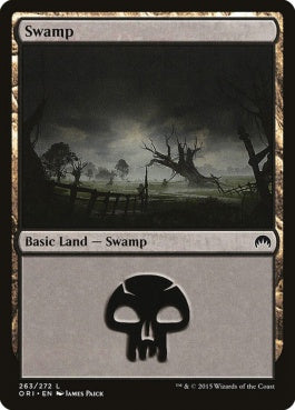 naokuroshop MTG [ORI][263][土地][C][EN][沼/Swamp] NM