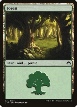 naokuroshop MTG [ORI][271][土地][C][EN][森/Forest] NM