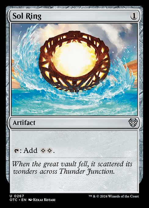 naokuroshop MTG [OTC][0267][茶][U][EN][太陽の指輪/Sol Ring] NM