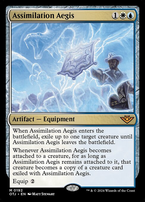 naokuroshop MTG [OTJ][0192][多][M][EN][同化の神盾/Assimilation Aegis] NM