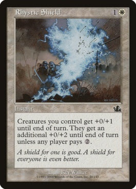 naokuroshop MTG [PCY][020][白][C][EN][リスティックの盾/Rhystic Shield] NM