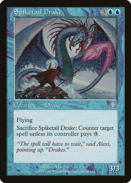 naokuroshop MTG [PCY][048][青][U][JP][トゲ尾のドレイク/Spiketail Drake]