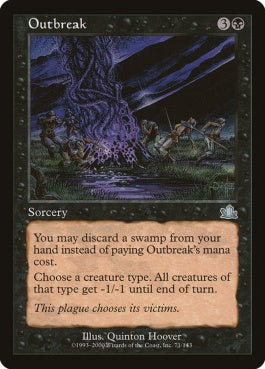 naokuroshop MTG [PCY][071][黒][U][JP][発生/Outbreak] NM