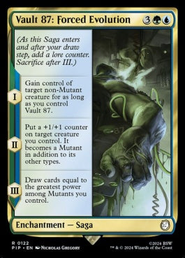 naokuroshop MTG [PIP][0122][多][R][EN][Vault 87：強制進化/Vault 87: Forced Evolution]（foil） NM