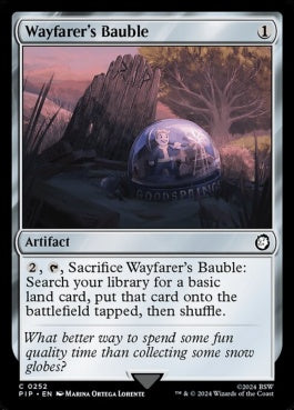 naokuroshop MTG [PIP][0252][茶][C][EN][旅人のガラクタ/Wayfarer's Bauble] NM