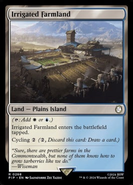 naokuroshop MTG [PIP][0268][土地][R][EN][灌漑農地/Irrigated Farmland]（foil） NM