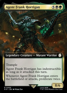 naokuroshop MTG [PIP][0405][多][R][EN][エージェント、フランク・ホリガン/Agent Frank Horrigan]（foil） NM