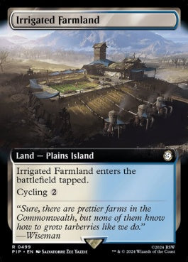 naokuroshop MTG [PIP][0499][土地][R][EN][灌漑農地/Irrigated Farmland]（foil） NM