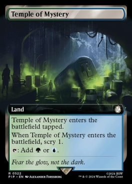 naokuroshop MTG [PIP][0522][土地][R][EN][神秘の神殿/Temple of Mystery] NM