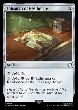 naokuroshop MTG [PIP][0778][茶][U][EN][反発のタリスマン/Talisman of Resilience] NM