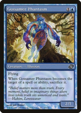 naokuroshop MTG [PLC][055][青][C][EN][霊糸の幻/Gossamer Phantasm] NM