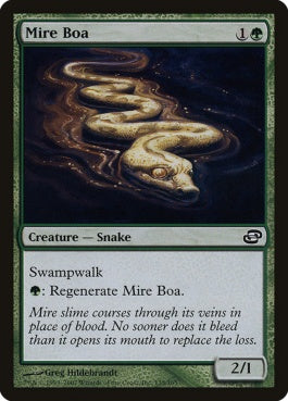 naokuroshop MTG [PLC][135][緑][C][EN][マイアー・ボア/Mire Boa] NM