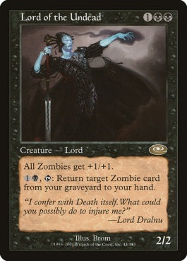 naokuroshop MTG [PLS][044][黒][R][EN][アンデッドの王/Lord of the Undead] NM