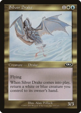 naokuroshop MTG [PLS][125][多][C][EN][銀のドレイク/Silver Drake] NM