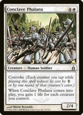 naokuroshop MTG [RAV][010][白][U][EN][議事会の密集軍/Conclave Phalanx] NM