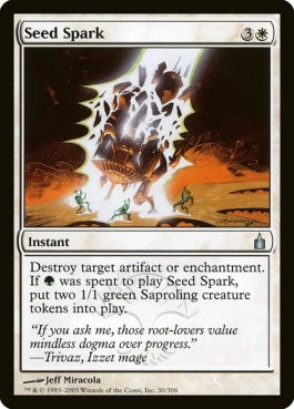 naokuroshop MTG [RAV][030][白][U][EN][火花の結実/Seed Spark] NM