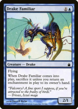 naokuroshop MTG [RAV][044][青][C][EN][ドレイクの使い魔/Drake Familiar] NM