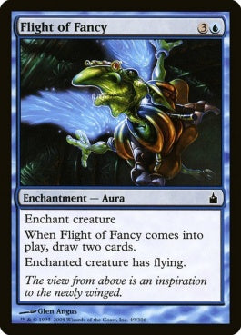 naokuroshop MTG [RAV][049][青][C][EN][空想の飛行/Flight of Fancy] NM