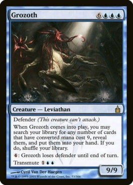 naokuroshop MTG [RAV][053][青][R][EN][ゴロゾス/Grozoth] NM