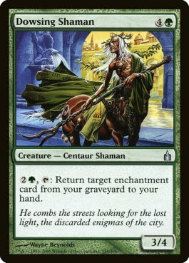 naokuroshop MTG [RAV][159][緑][U][EN][占い棒使いのシャーマン/Dowsing Shaman] NM