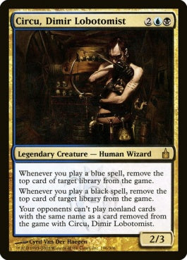 naokuroshop MTG [RAV][196][多][R][EN][ディミーアの脳外科医、シアクー/Circu, Dimir Lobotomist] NM