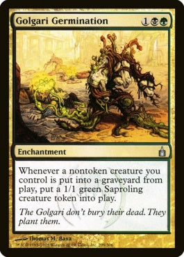 naokuroshop MTG [RAV][209][多][U][EN][ゴルガリの発芽/Golgari Germination] NM